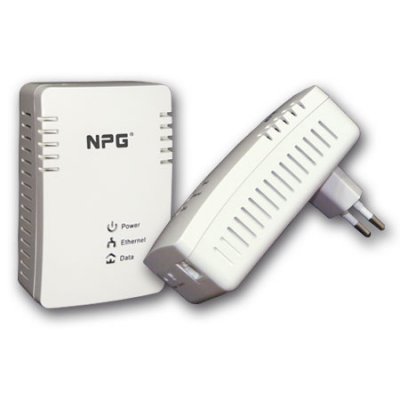 Npg Pack Dual Power Line 200mbps Homeplug Av